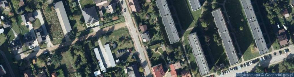 Zdjęcie satelitarne Zielna ul.