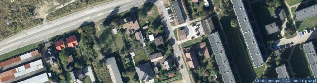 Zdjęcie satelitarne Zielna ul.