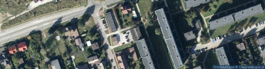 Zdjęcie satelitarne Zielna ul.