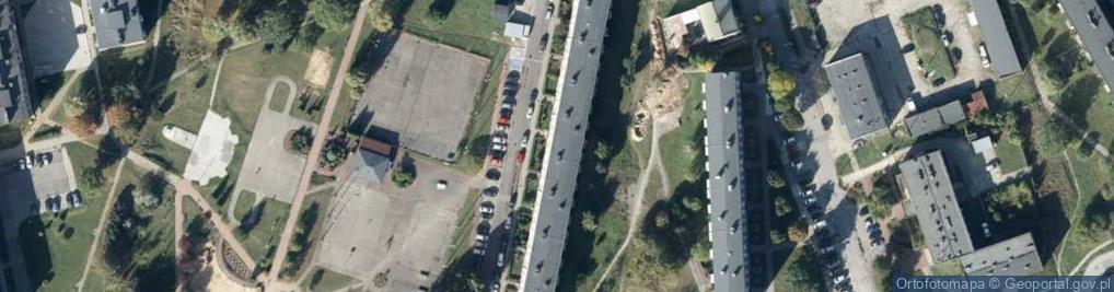 Zdjęcie satelitarne Zielna ul.