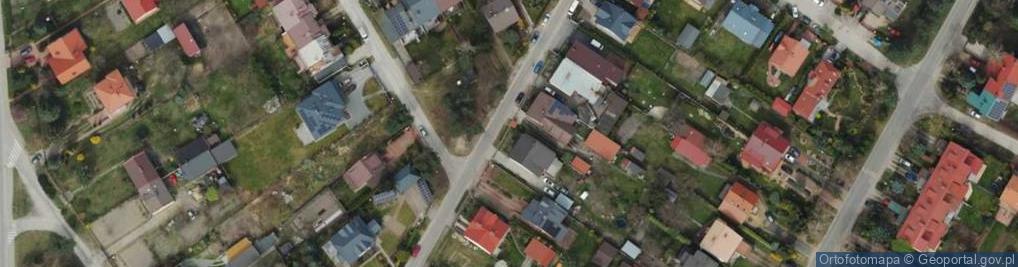 Zdjęcie satelitarne Zielna ul.