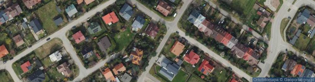 Zdjęcie satelitarne Zielna ul.
