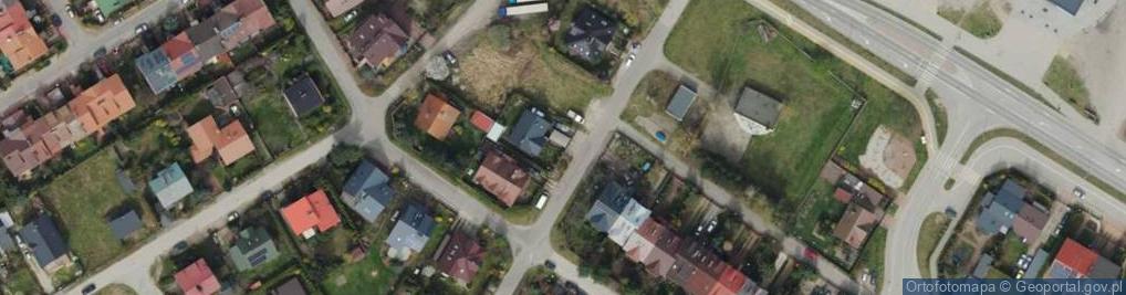 Zdjęcie satelitarne Zielna ul.