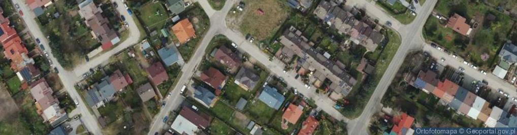 Zdjęcie satelitarne Zielona ul.
