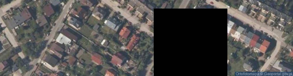 Zdjęcie satelitarne Zielona ul.