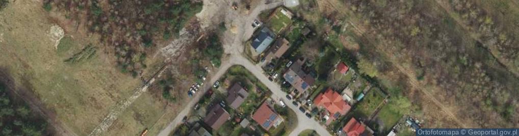 Zdjęcie satelitarne Ziołowa ul.