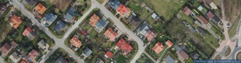 Zdjęcie satelitarne Ziołowa ul.