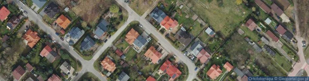 Zdjęcie satelitarne Ziołowa ul.