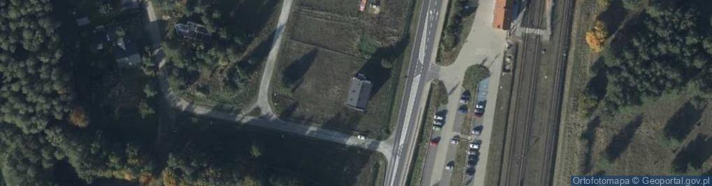 Zdjęcie satelitarne Zielona ul.