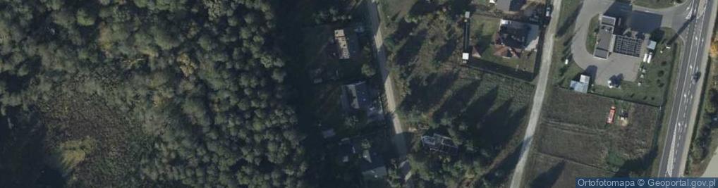 Zdjęcie satelitarne Zielona ul.