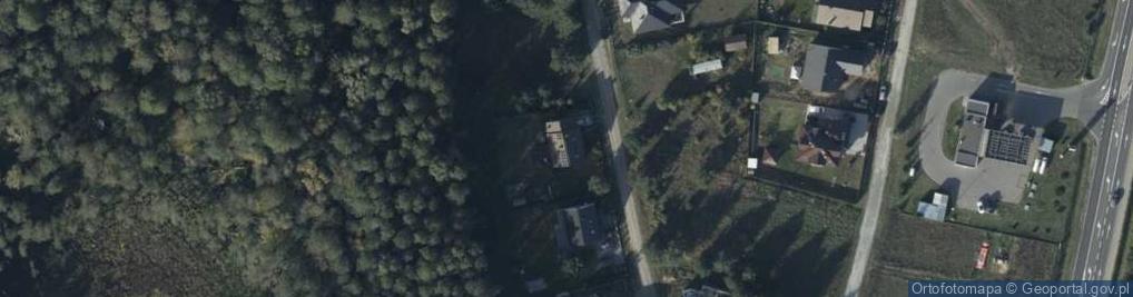 Zdjęcie satelitarne Zielona ul.