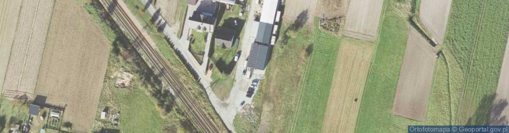 Zdjęcie satelitarne Zielona ul.
