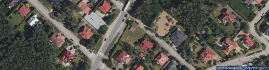 Zdjęcie satelitarne Zielna ul.