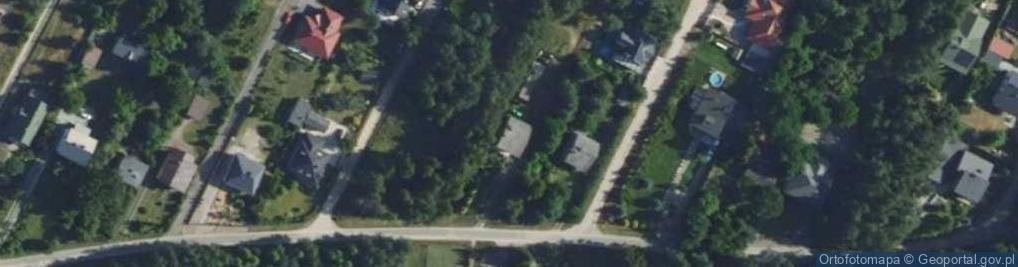 Zdjęcie satelitarne Zielona ul.