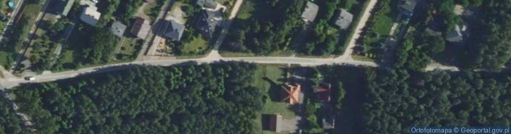 Zdjęcie satelitarne Zielona ul.
