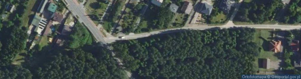 Zdjęcie satelitarne Zielona ul.