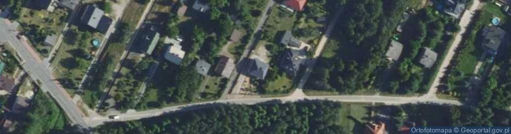 Zdjęcie satelitarne Zielona ul.
