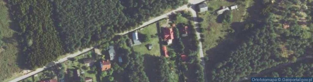 Zdjęcie satelitarne Zielona ul.