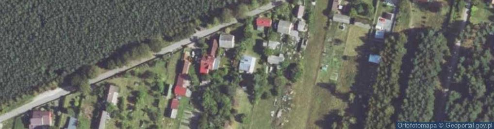 Zdjęcie satelitarne Zielona ul.