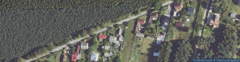 Zdjęcie satelitarne Zielona ul.