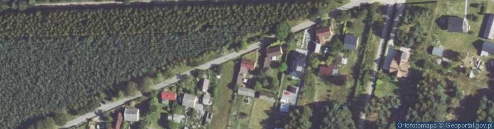 Zdjęcie satelitarne Zielona ul.