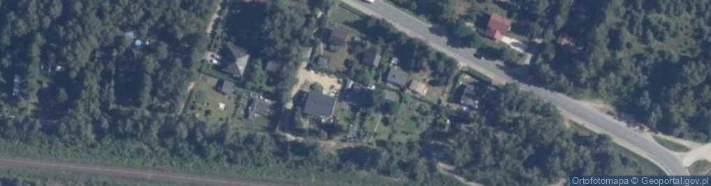 Zdjęcie satelitarne Zielona ul.