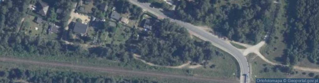Zdjęcie satelitarne Zielona ul.
