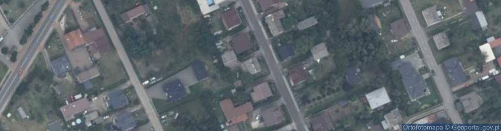 Zdjęcie satelitarne Zielna ul.