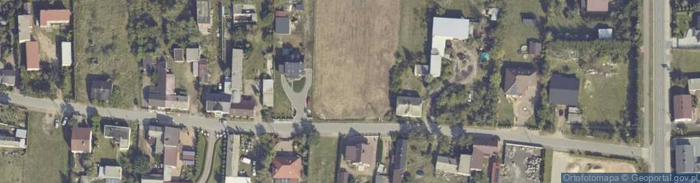 Zdjęcie satelitarne Zielona ul.