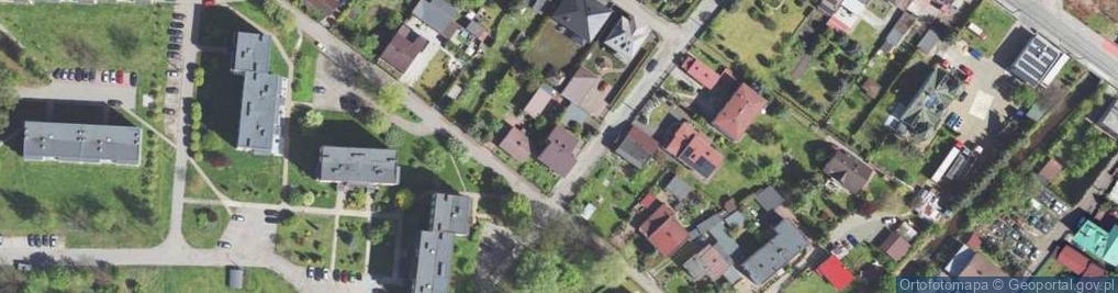 Zdjęcie satelitarne Zielona ul.