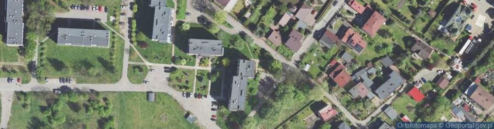 Zdjęcie satelitarne Zielona ul.