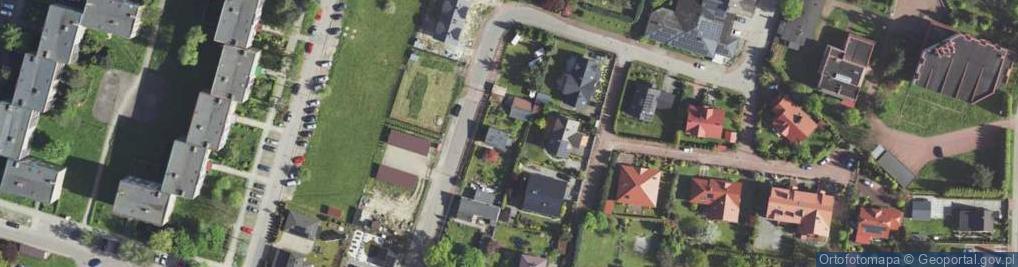 Zdjęcie satelitarne Zielonogórska ul.