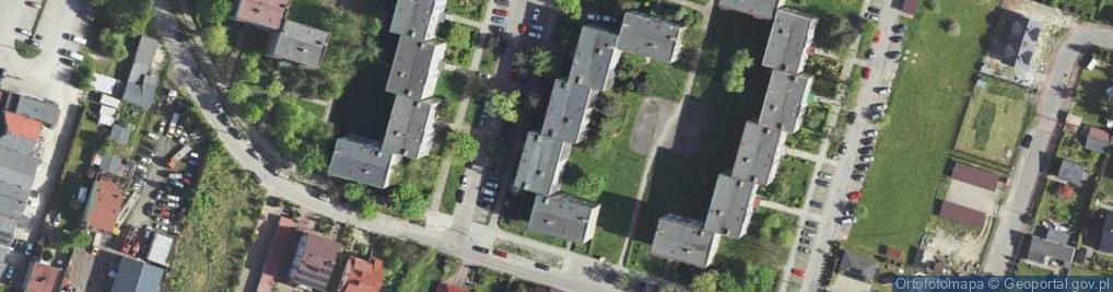 Zdjęcie satelitarne Zielonogórska ul.