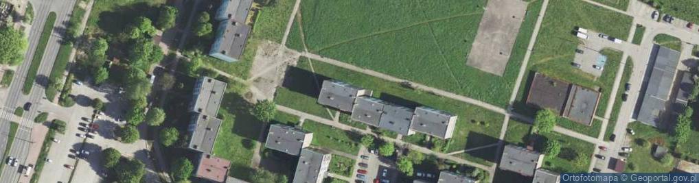 Zdjęcie satelitarne Zielonogórska ul.