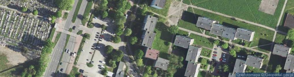 Zdjęcie satelitarne Zielonogórska ul.