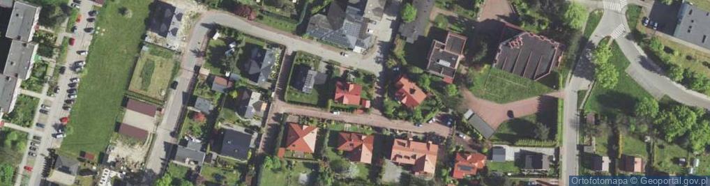 Zdjęcie satelitarne Zielonogórska ul.
