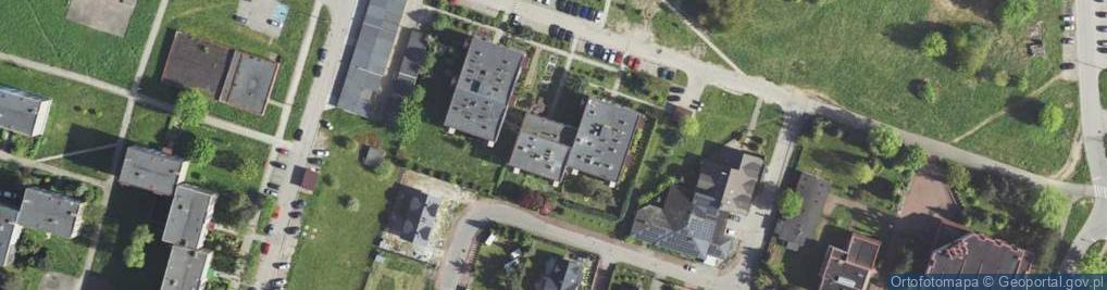 Zdjęcie satelitarne Zielonogórska ul.