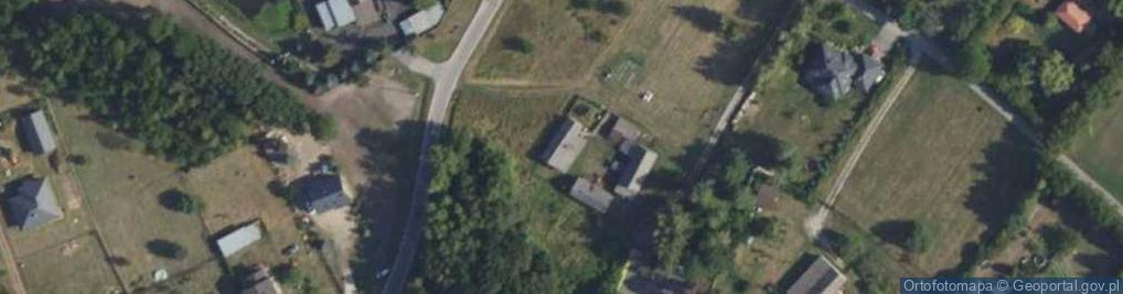 Zdjęcie satelitarne Zielona ul.