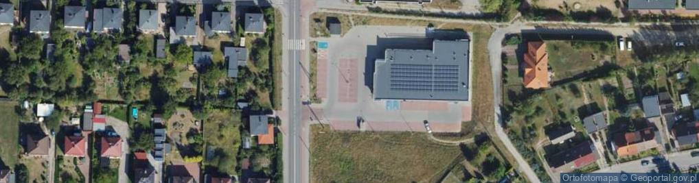 Zdjęcie satelitarne Zielona ul.