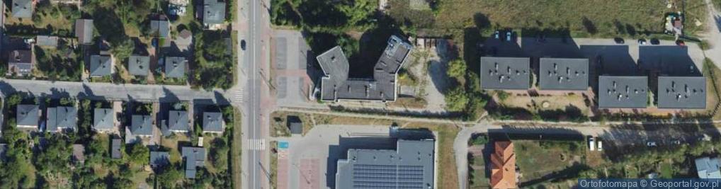 Zdjęcie satelitarne Zielona ul.