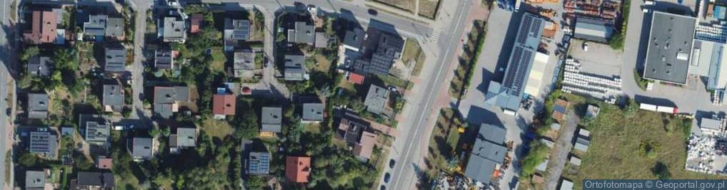 Zdjęcie satelitarne Zielona ul.