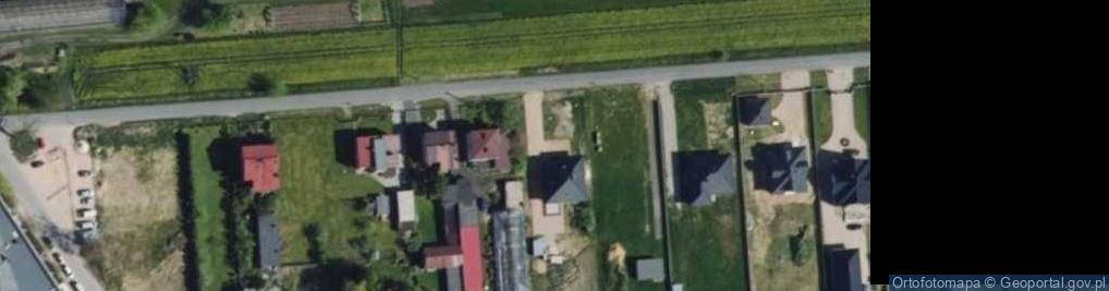 Zdjęcie satelitarne Zielona ul.