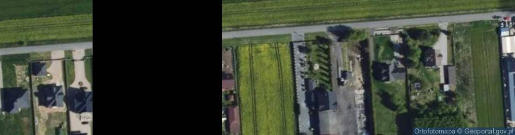 Zdjęcie satelitarne Zielona ul.
