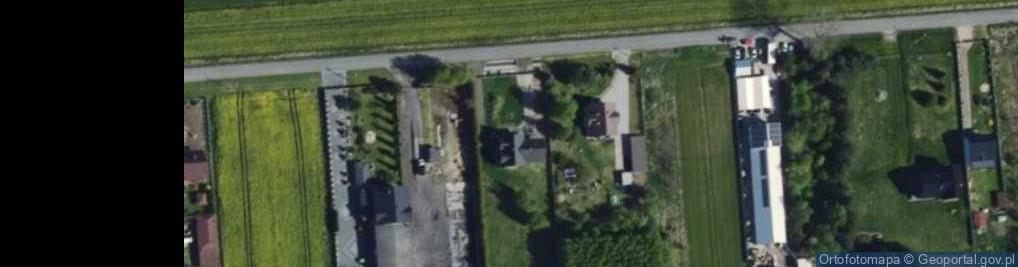 Zdjęcie satelitarne Zielona ul.