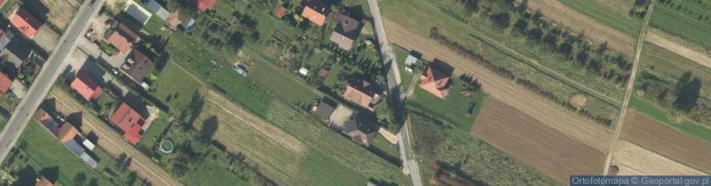 Zdjęcie satelitarne Zielona Droga ul.