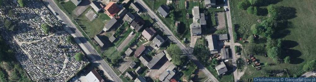 Zdjęcie satelitarne Zielona ul.