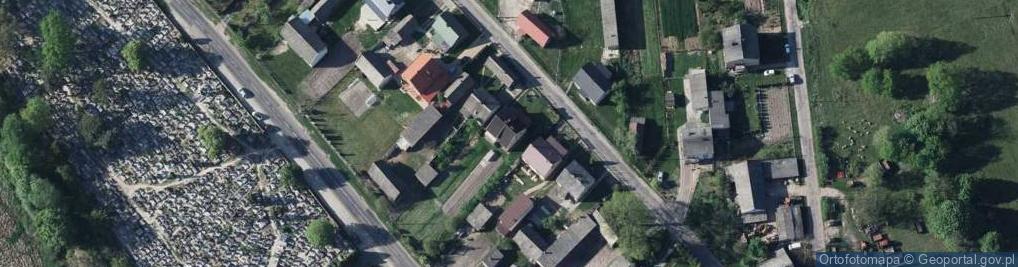 Zdjęcie satelitarne Zielona ul.