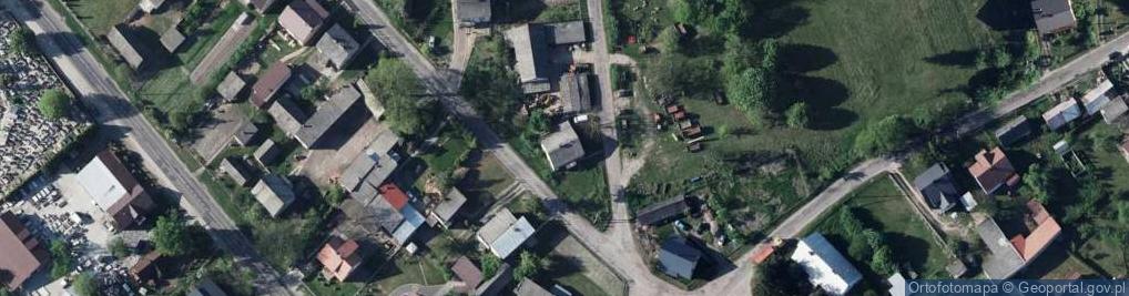 Zdjęcie satelitarne Zielona ul.