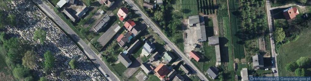 Zdjęcie satelitarne Zielona ul.