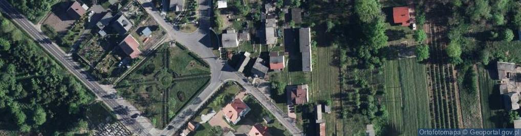 Zdjęcie satelitarne Zielona ul.